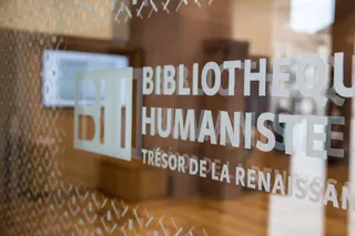 Dispositifs interactifs à la bibliothèque humaniste — visuel 1